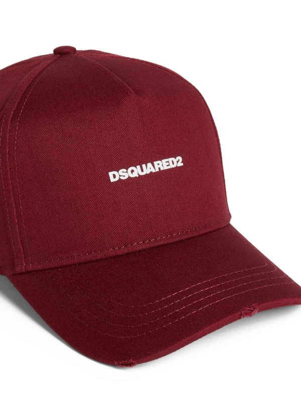DSQUARED2: Chapeaux online - Chapeau - Bordeaux