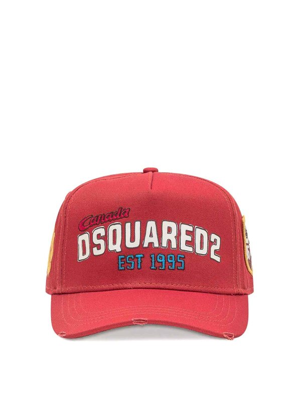 DSQUARED2: Chapeaux - Chapeau - Rouge