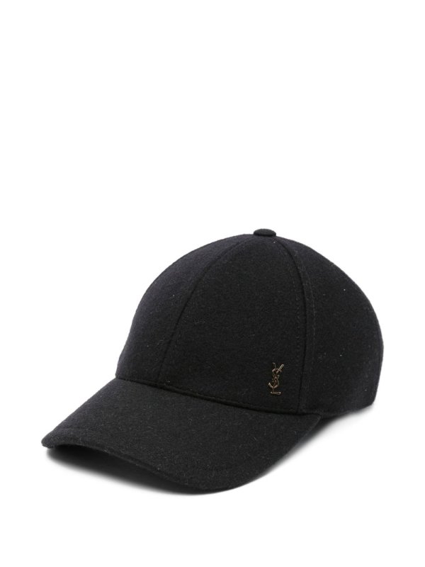 SAINT LAURENT: hats & caps - Hats Black