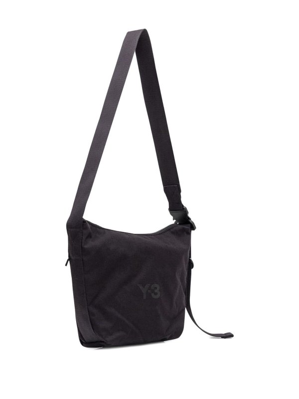 Y-3: cross body bags online - Bags Black