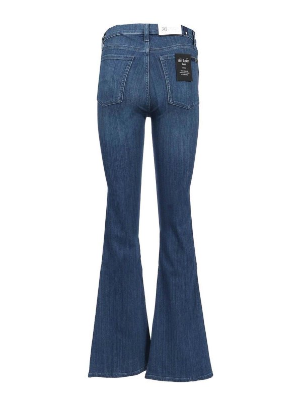 7 FOR ALL MANKIND: ブーツカットジーンズ online - ブーツカットジーンズ - ブルー