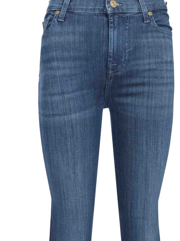 The Best Shops 7 FOR ALL MANKIND: ブーツカットジーンズ - ブーツカットジーンズ - ブルー