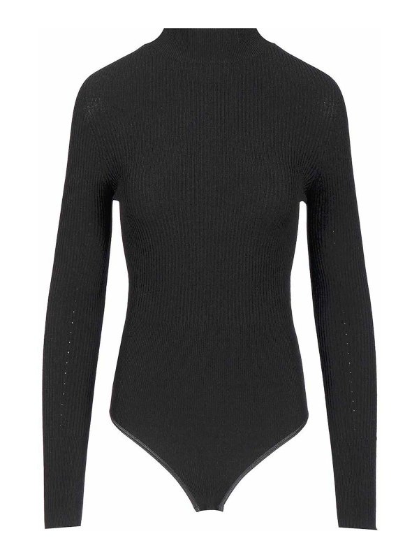 Alaïa: Top e canotte - Corpi a maniche lunghe