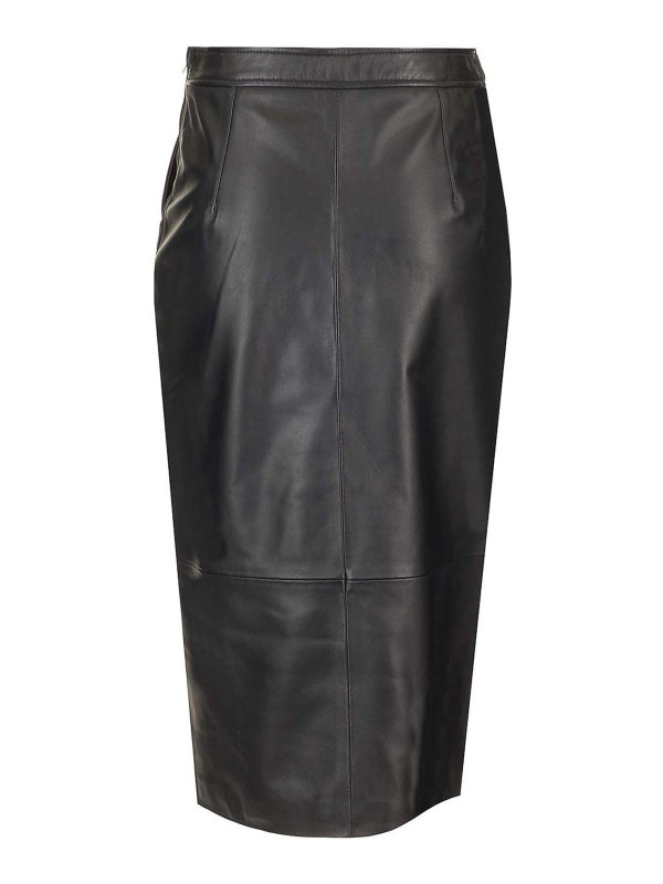 ARMA: Knielange und Midi Röcke online - Midirock - Schwarz