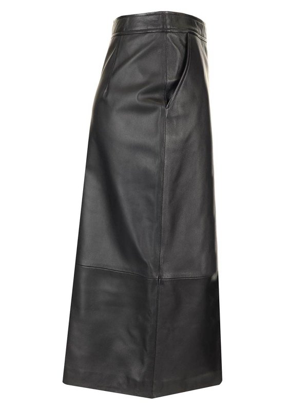 The Best Shops ARMA: Knielange und Midi Röcke - Midirock - Schwarz