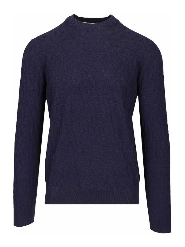BALLANTYNE: crew necks - Cotton And Cashmere Sweater
