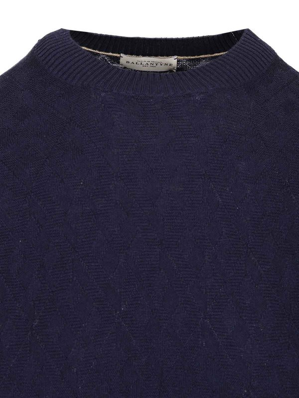 The Best Shops BALLANTYNE: crew necks - Cotton And Cashmere Sweater