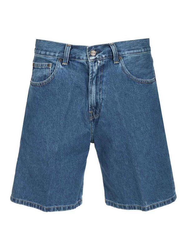CARHARTT: pantaloni shorts - Pantaloncini di cotone Nolan