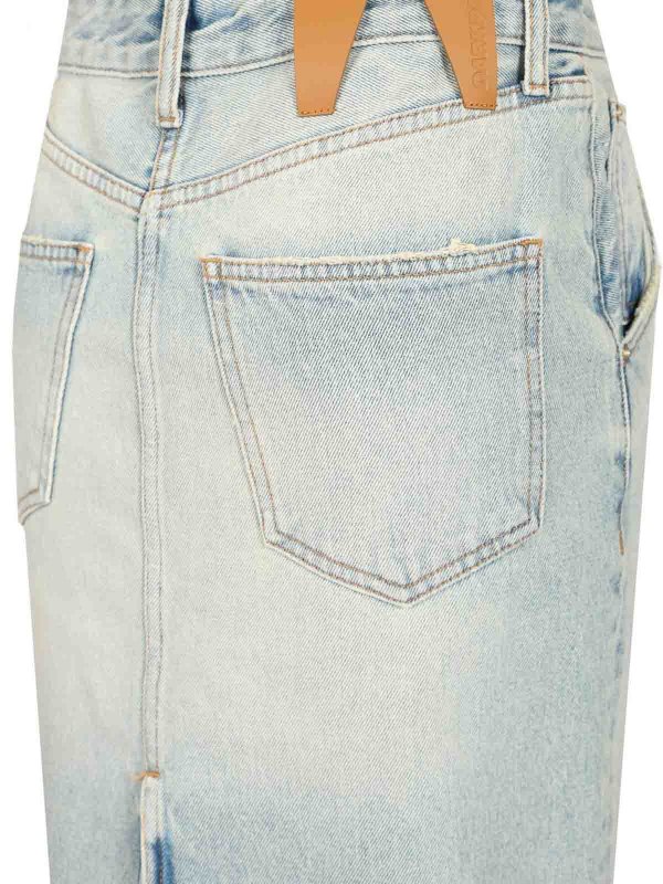 DARKPARK buy online Denim Midi Skirt