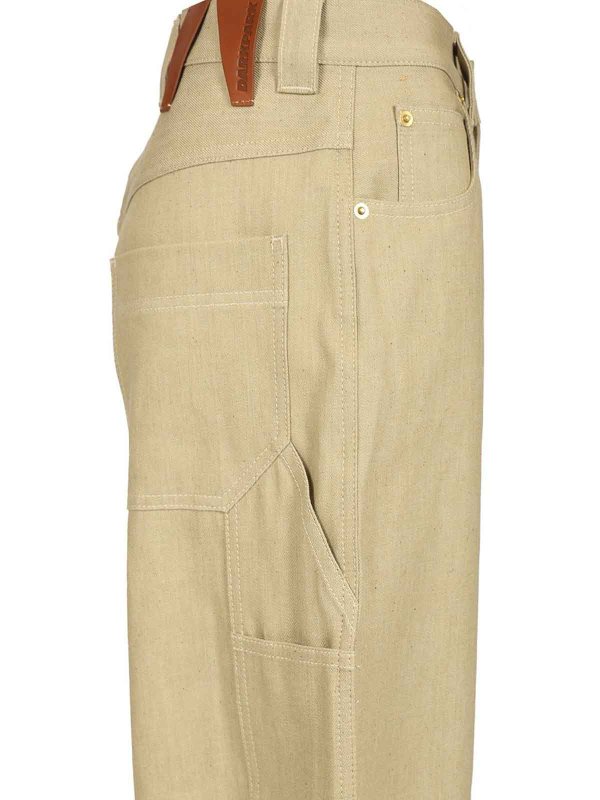 The Best Shops DARKPARK: ブーツカットジーンズ - ブーツカットジーンズ - ベージュ