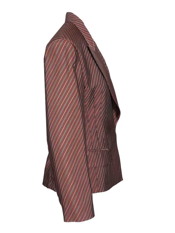 The Best Shops DRIES VAN NOTEN: Blazer - Blazer - Rojo Oscuro