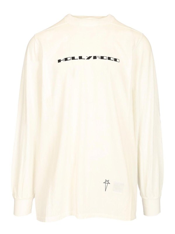 DRKSHDW: t-shirts - Oversized Long Sleeve T-Shirt