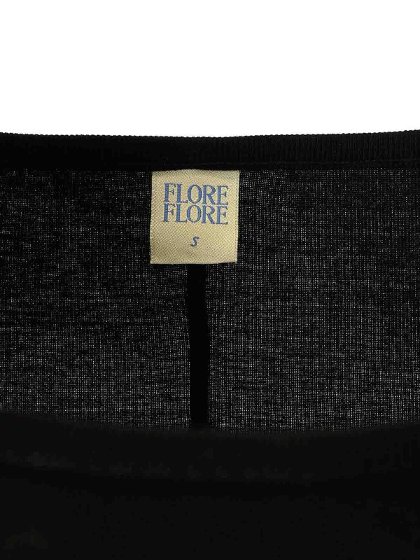 Canotta nera shop online: FLORE FLORE