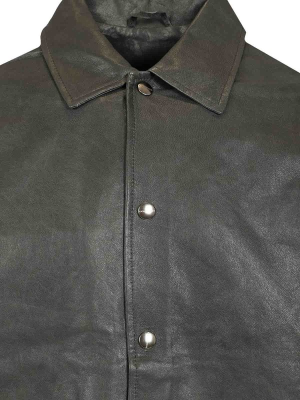 レザージャケット - Wrinkled Replica 
online: GIORGIO BRATO