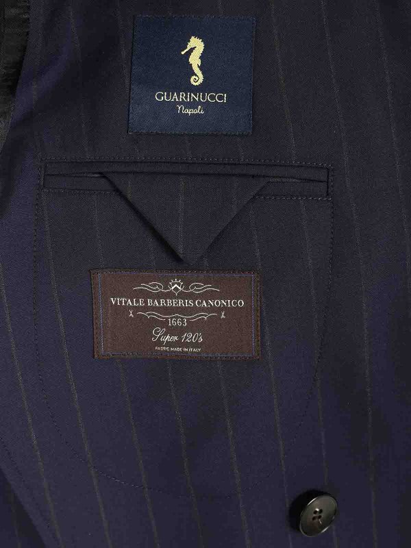 The Best Shops GUARINUCCI: フォーマルスーツ - ブルー