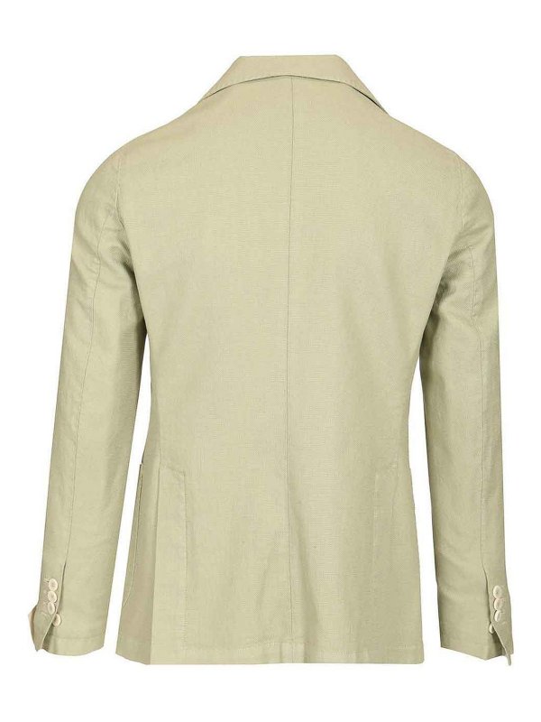 GUARINUCCI: blazers online - Cotton Linen Blazer
