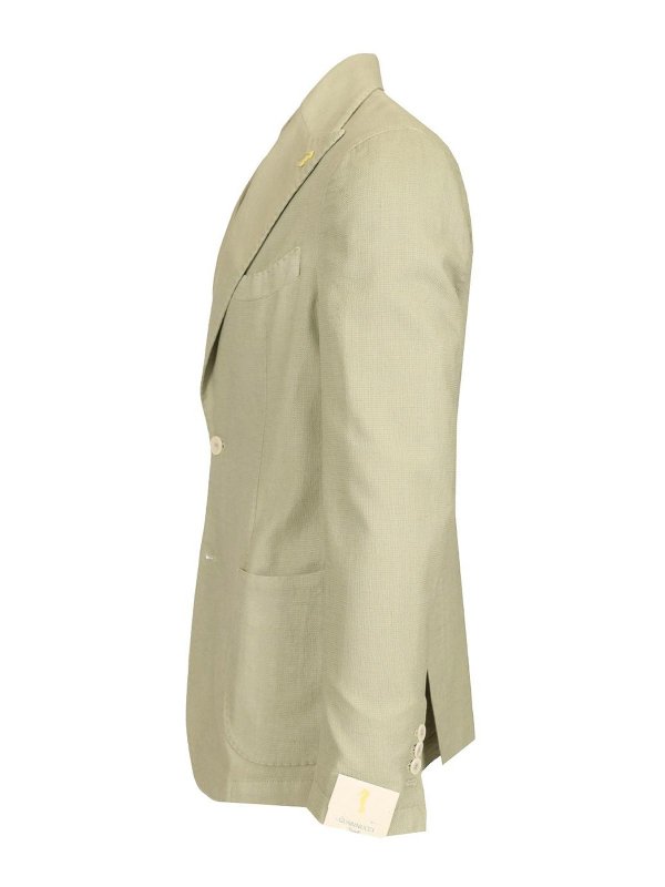 The Best Shops GUARINUCCI: blazers - Cotton Linen Blazer