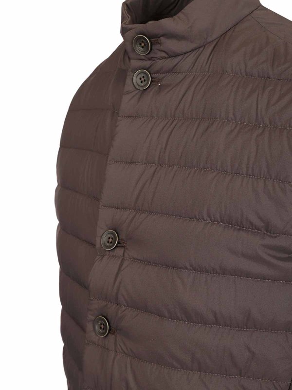 Chaleco - Marrón shop online: HERNO