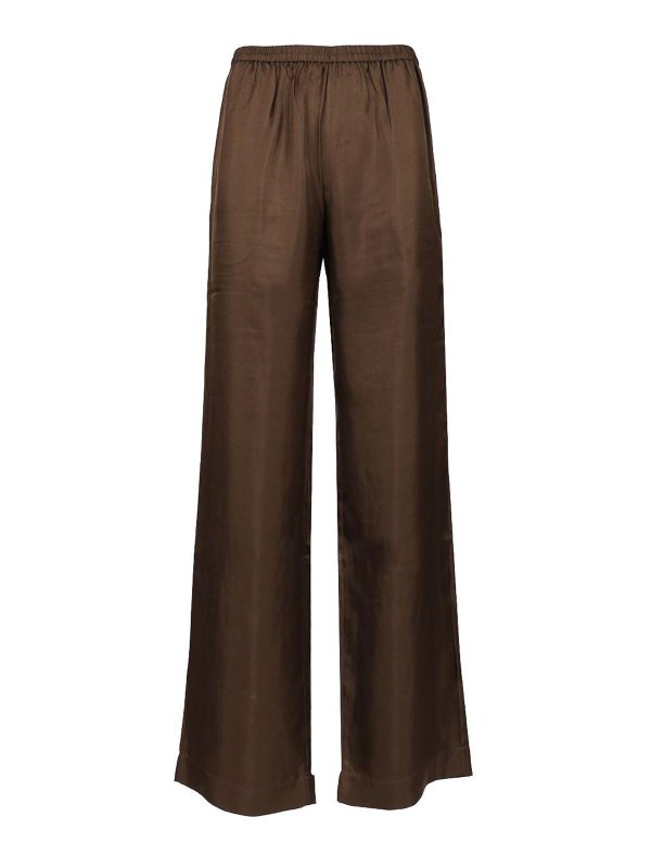 LOULOU STUDIO: トラウザーショーツ - ショートパンツ - ブラウン