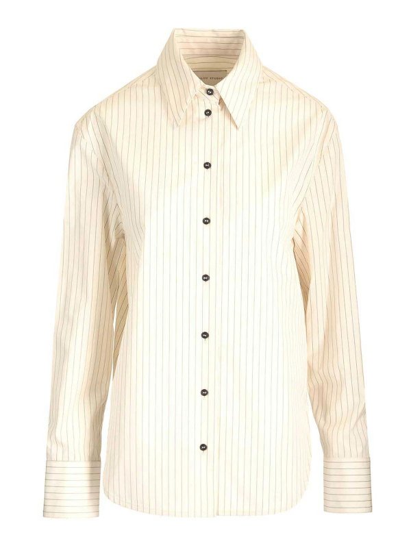 LOULOU STUDIO: Hemden - Hemd - Weiß