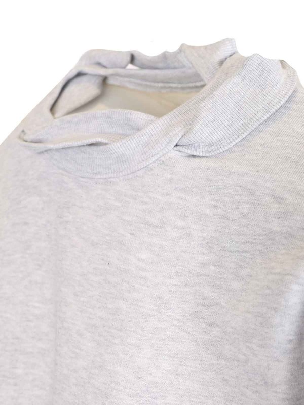 スウェットシャツ/セーター - グレー shop online: MAGLIANO