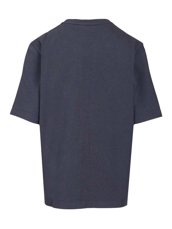 MAISON KITSUNÉ: t-shirts online - T-Shirt With Bold Fox Head Patch