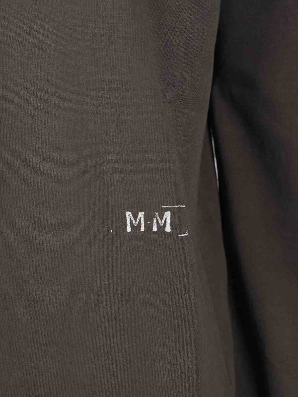 The Best Shops Maison Margiela: polo shirts - Cotton Piqu Polo Shirt