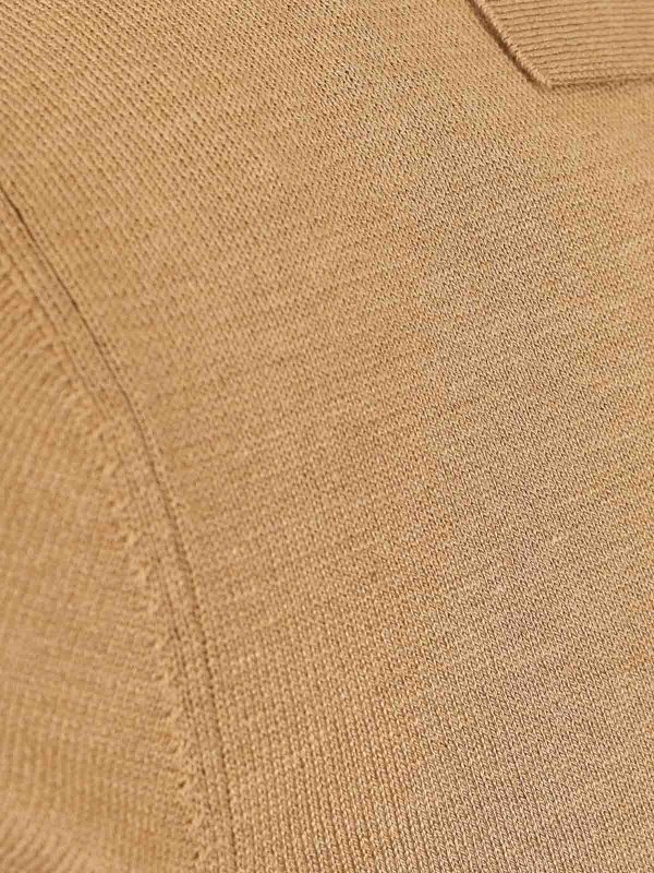 Knitted Jersey Polo Shirt shop online: MAURO OTTAVIANI