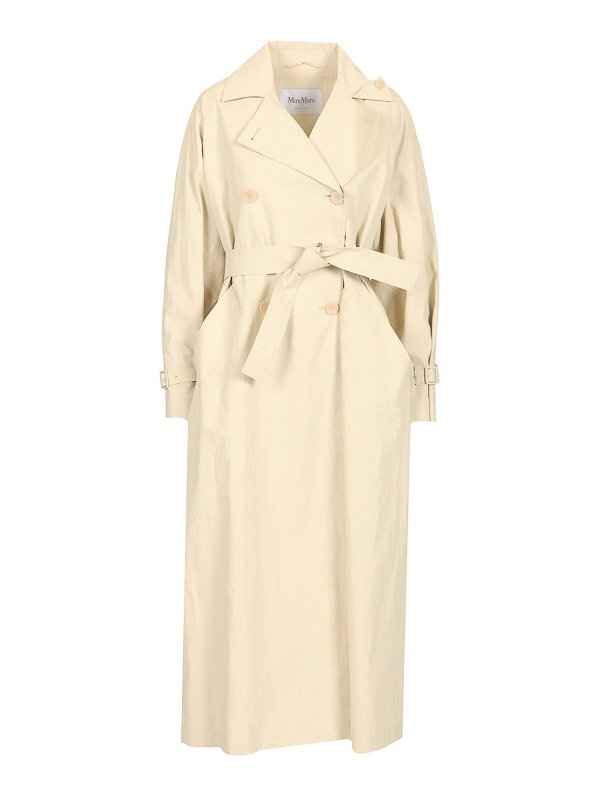 Max Mara: Abrigos cortos - Abrigo Corto - Blanco