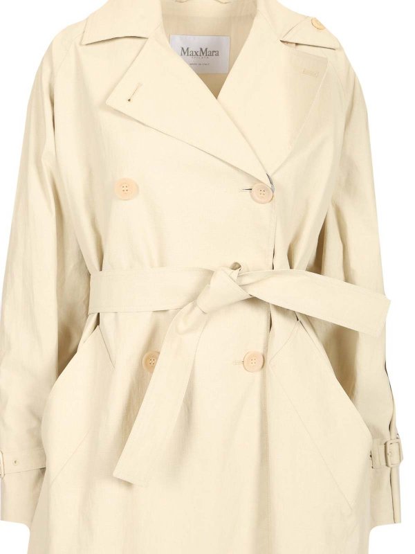 The Best Shops Max Mara: Abrigos cortos - Abrigo Corto - Blanco