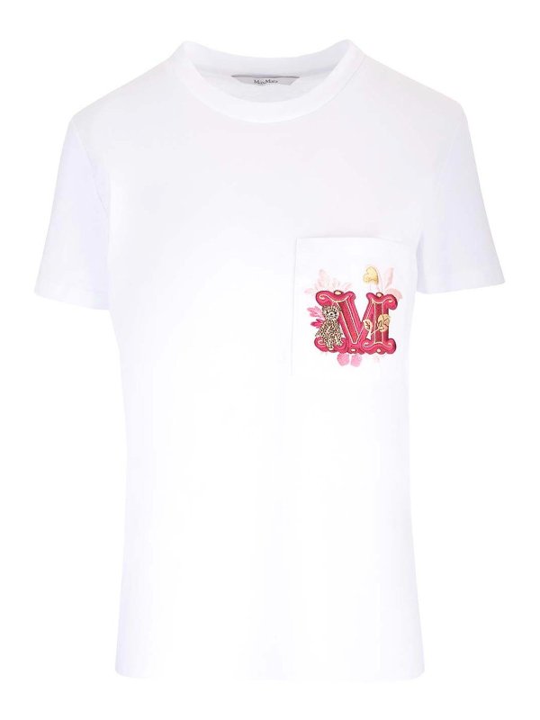 Max Mara: t-shirts - T-Shirt