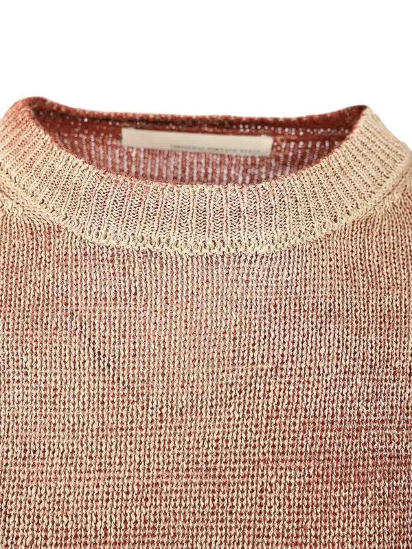 The Best Shops ORIGINAL VINTAGE STYLE: crew necks - Heavy Linen Crewneck Sweater