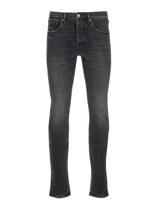 PURPLE BRAND: Bootcut - Bootcut Jeans - Schwarz