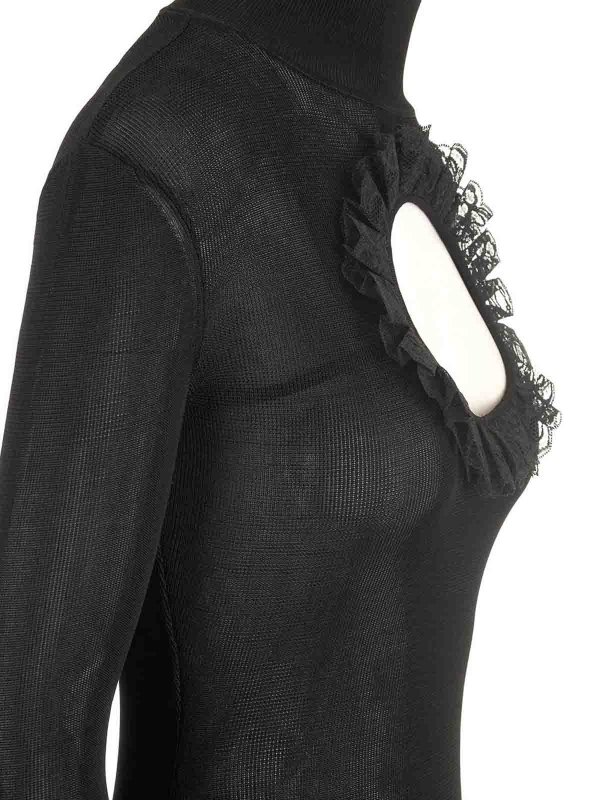 The Best Shops Self Portrait: Tops & Tank tops - Knitted Bodysuit