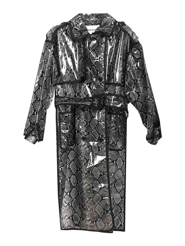 STAND STUDIO: Trenchs - Trench-Coat - Noir