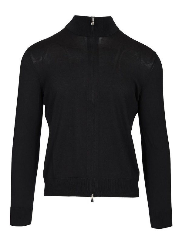 TAGLIATORE: Pull col rond - Pull Col Rond - Bleu