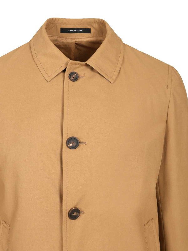 The Best Shops TAGLIATORE: Trenchcoats - Trenchcoat - Beige