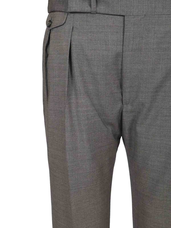 The Best Shops TAGLIATORE: Trousers Shorts - Prince Of Wales Trousers