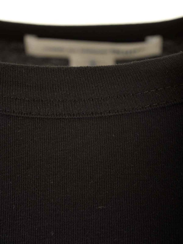 The Best Shops COMME DES GARCONS: Strickpullover mit Rundhalsausschnitt - Rundhalspullover - Schwarz