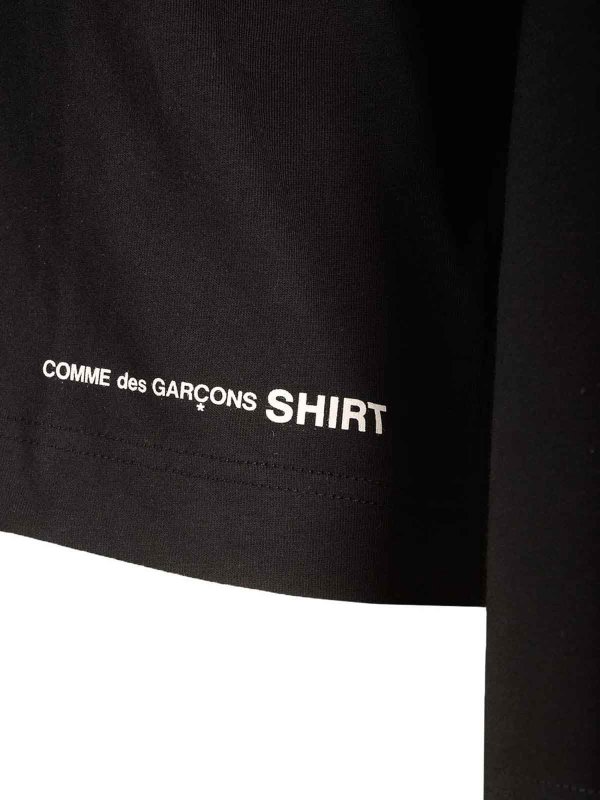 Rundhalspullover - Schwarz shop online: COMME DES GARCONS