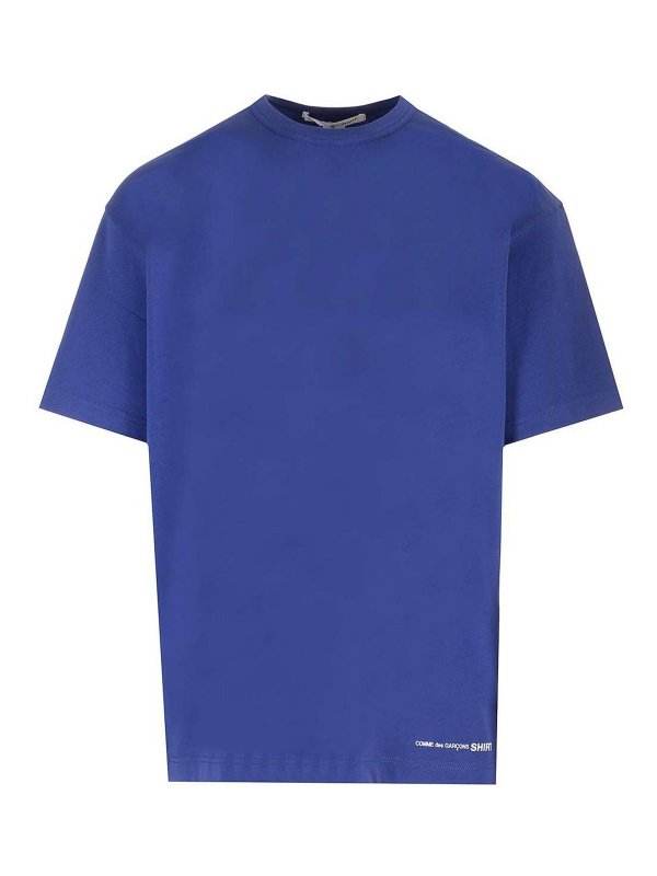 COMME DES GARCONS: T-shirts - T-Shirt - Bleu