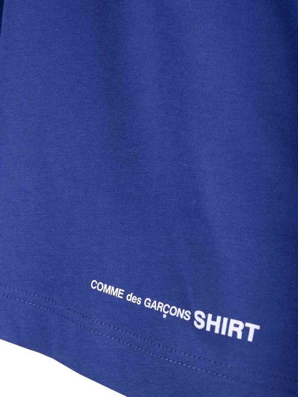 The Best Shops COMME DES GARCONS: T-shirts - T-Shirt - Bleu