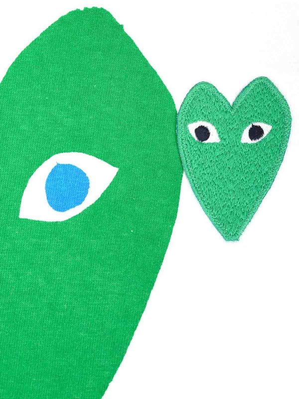 The Best Shops Comme des Garçons Play: Camisetas - Camiseta - Blanco