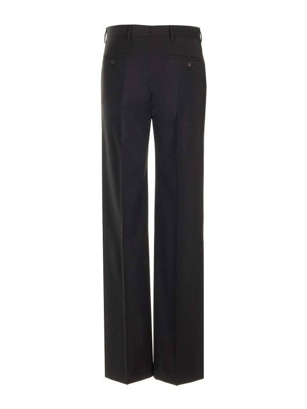 RICK OWENS: Trousers Shorts online - Straight Wool Trousers