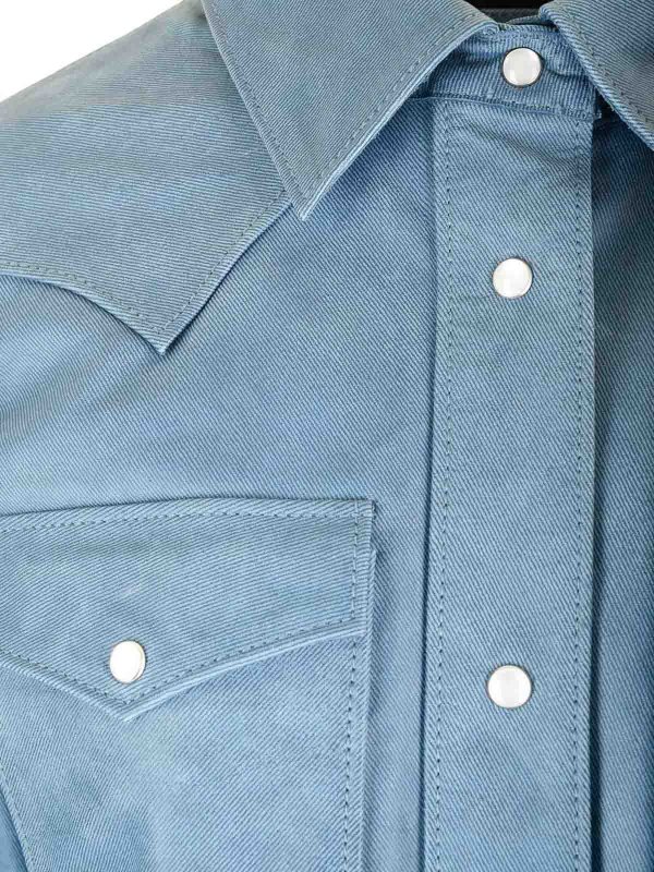 Western Style Leather Shirt shop online: STAND STUDIO