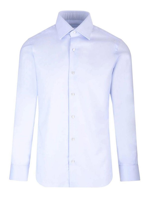 BARBA: Chemises - Chemise - Bleu Clair