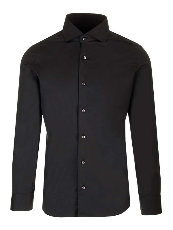 BARBA: Hemden - Hemd - Schwarz