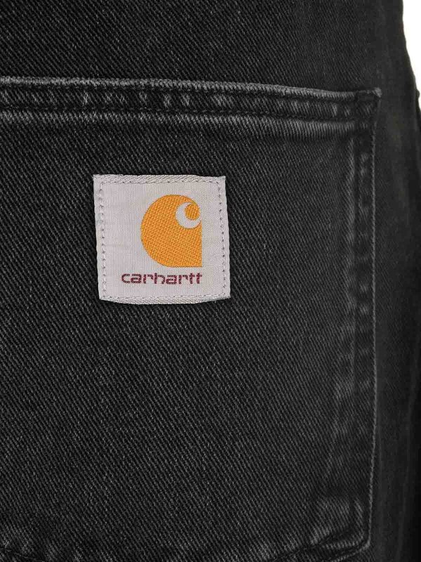 The Best Shops CARHARTT: Bootcut - Bootcut Jeans - Schwarz