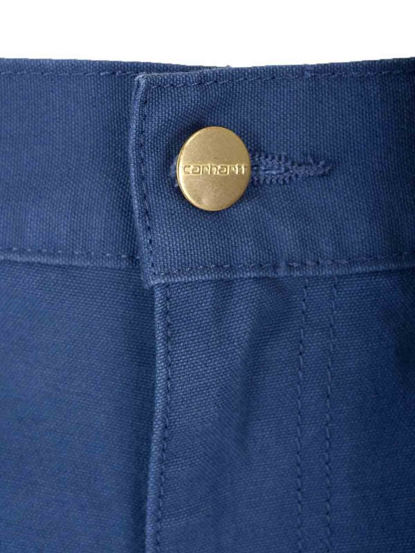 Bermuda Shorts in blu tela shop online: CARHARTT