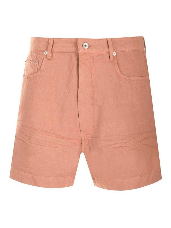 DRKSHDW: pantaloni shorts - Shorts di cotone